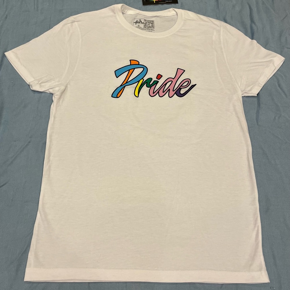 Pride ‘Ribbon’ Short Sleeve Tee Shirt